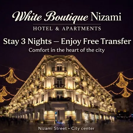 White Boutique Nizami Hotel And Apartments-2