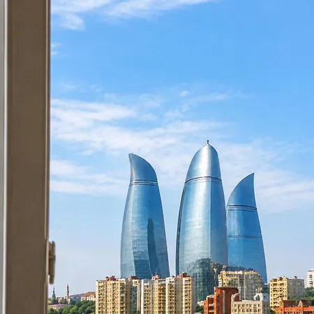Panoramic 2Br - Flame Towers View - Old City - Nizami St - F1 Circuit-3